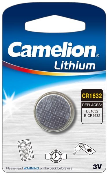 Элемент питания Camelion CR1632 3V 1шт